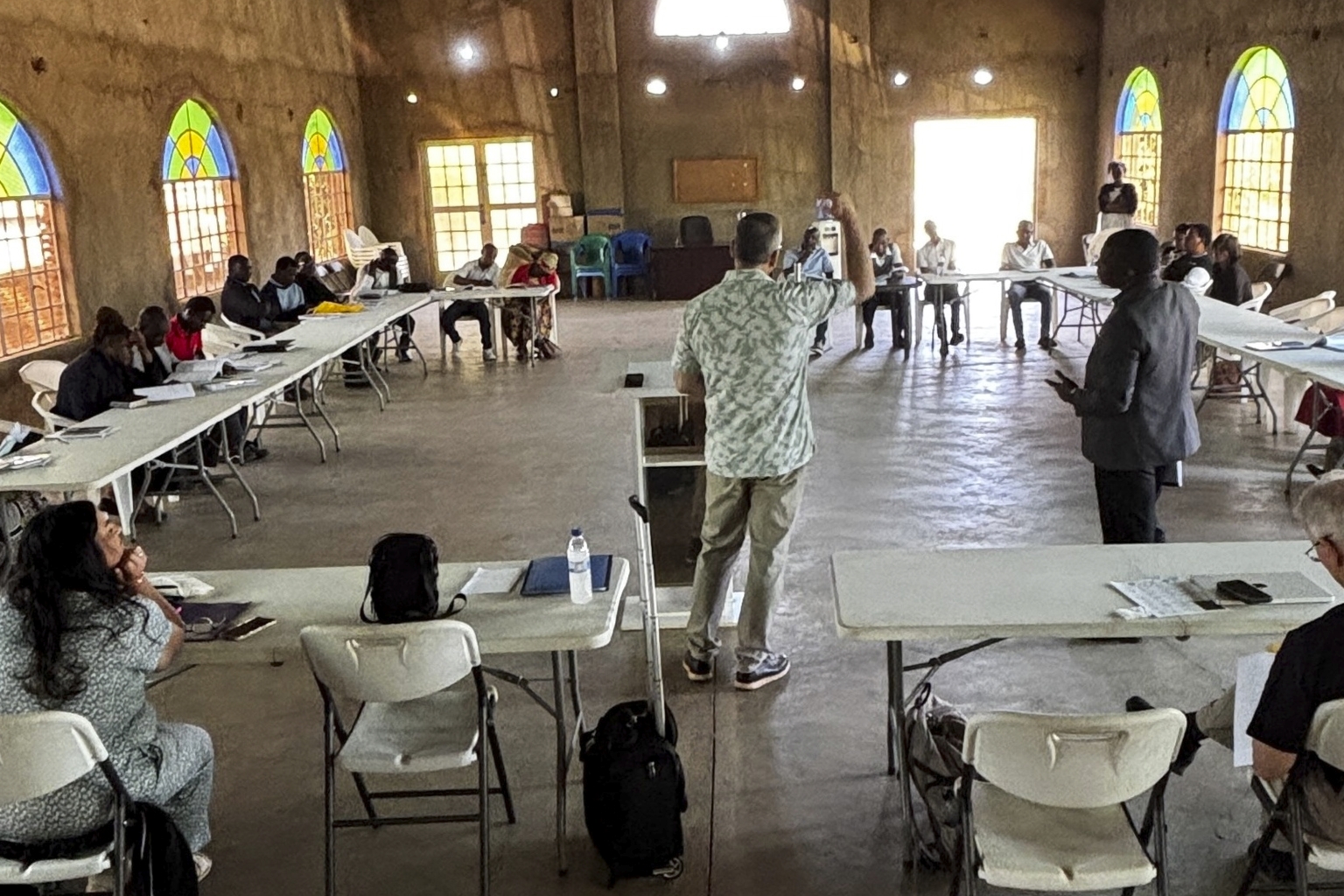 GlobalROAR students receiving biblical teaching in Malawi